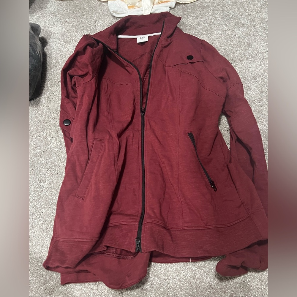Maroon jacket